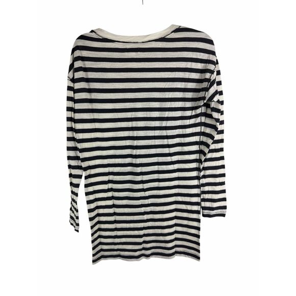 Aerie long sleeve stripped tunic T-shirt- size M - Picture 2 of 6